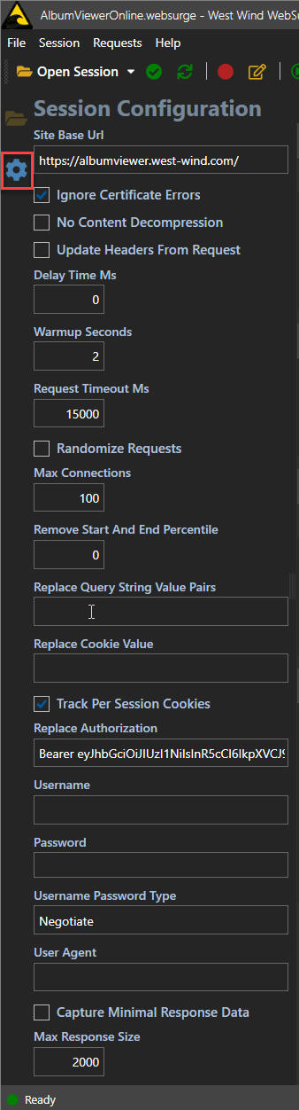 Configuring Bearer Tokens for Load Testing - Web Performance